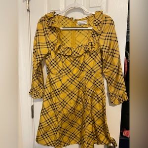 Gold and Black Urban Outfitters Dress